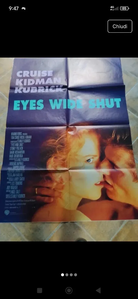 Eyes Wide Shut - Poster Film Kubrick Cruise Kidman