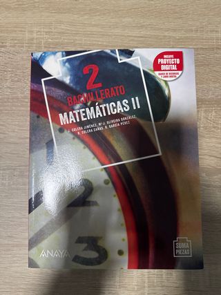 Matemáticas II.