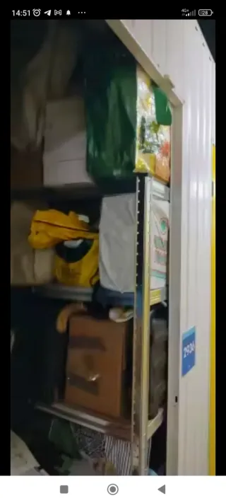 2 Estanterías Metálicas y Madera Nuevas