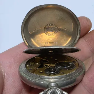 Coppia di Orologi da Tasca da riparare.