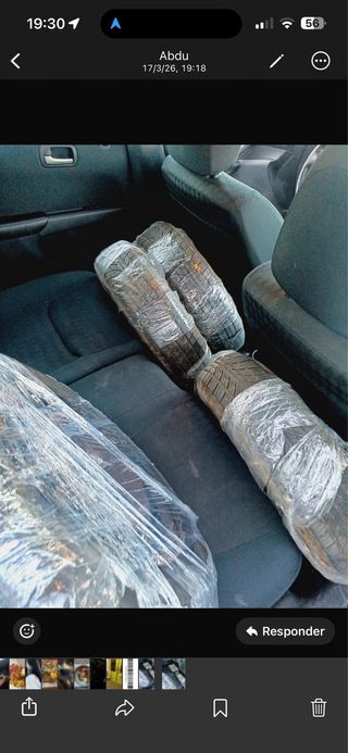 2 Ruedas cometas de coche 185/60 R15 75T- 13 pulga