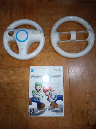 Mario Kart Wii + 2 Volantes Wii