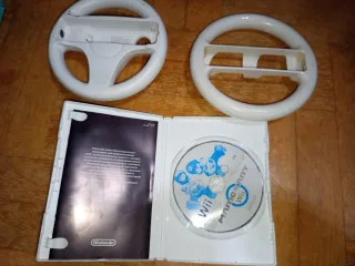 Mario Kart Wii + 2 Volantes Wii