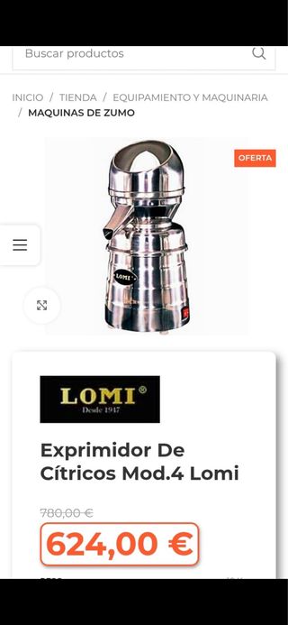 Batidora Mezcladora Lomi 6b Y exprimidor.