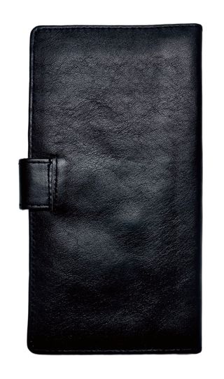 Portafogli Sardegna in similpelle nera