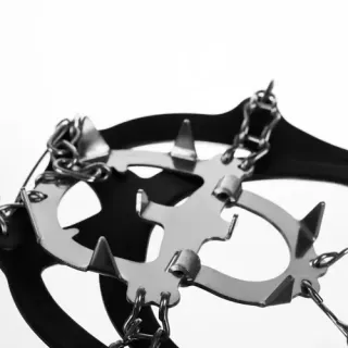 2 pares de crampones para nieve hielo