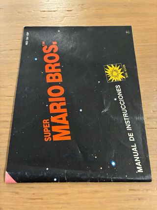 Manual Super Mario Bros NES Pal Esp