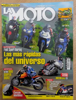 Revista La Moto N° 182. Año 2005