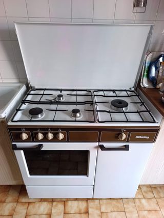 Cocina gas Balay vintage 4 fuegos + horno