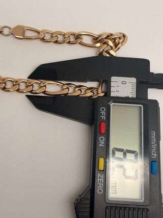 Pulsera Figaro Oro 18k 13,18gr