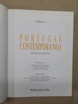 "Portugal Contemporâneo" de António Reis, vol. II