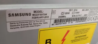 Microondas Samsung MG23F301T