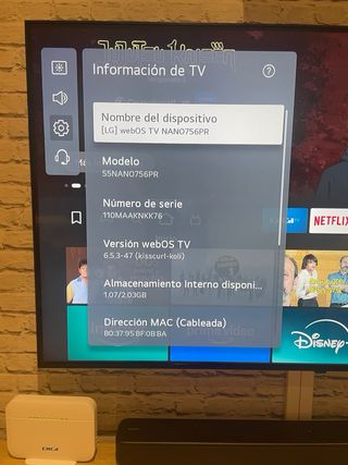 LG 55” 4K NanoCell TV