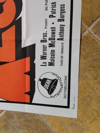 Arancia Meccanica - Poster Film Kubrick