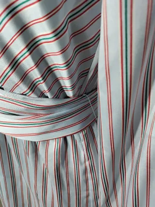 Vestido Pepe Jeans a rayas con cinturón – NUEVO