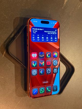 iPhone 17 Pro Max Naranja Cósmico