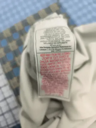 Polo Nike Blanco Rayas Rojas y Negras