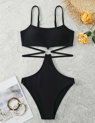 Bañador negro talla S-M