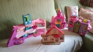 Juguetes de plástico para niñas todo el lote 25€