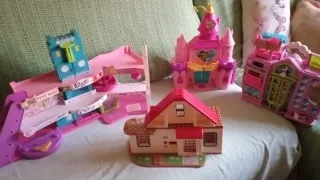 Juguetes de plástico para niñas todo el lote 25€