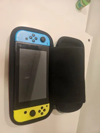 Nintendo Switch + funda + juegos