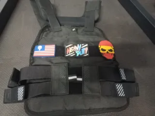 Chaleco lastrado con pesas 1kg