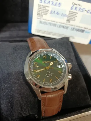 Seiko Prospex Alpinist SPB121 Automático Verde