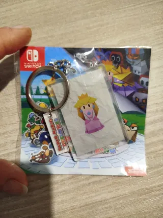 Portachiavi Nintendo Switch Paper Mario