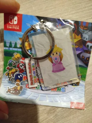 Portachiavi Nintendo Switch Paper Mario