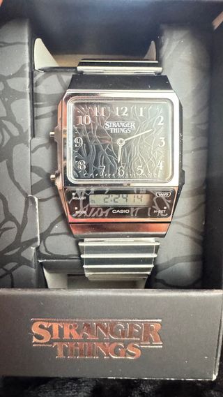 Reloj Casio Edición Limitada Stranger Things