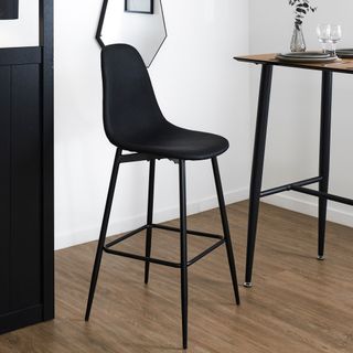 TABURETE BAR NEGRO AMBER