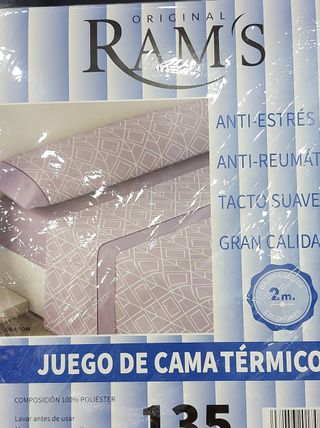 Juego de sábanas de invierno 135 cm