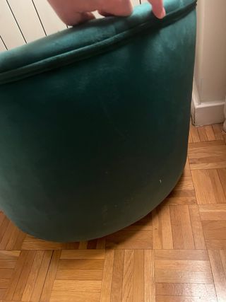 Silla de oficina giratoria dorada