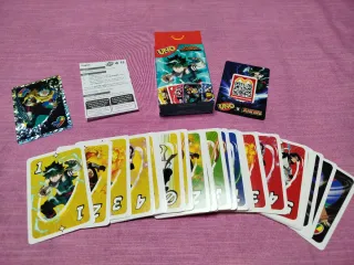 UNO My Hero Academia McDonald's cartas