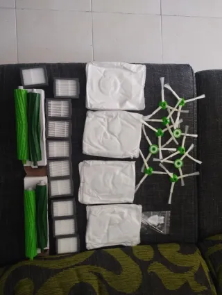 Repuestos aspirador: filtros, cepillos, bolsas