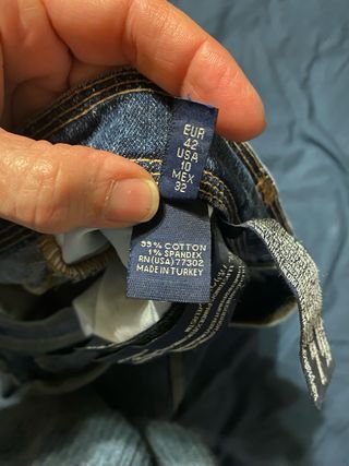 Falda Zara vaquera azul