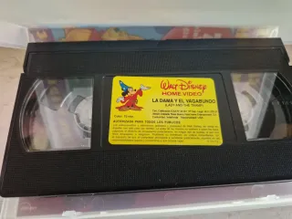La Dama y el Vagabundo VHS Clásico Disney