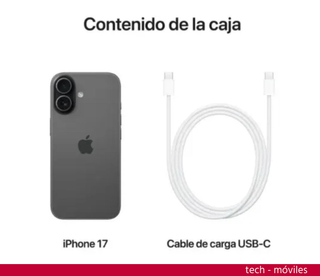 iPhone 17 256 GB Negro
