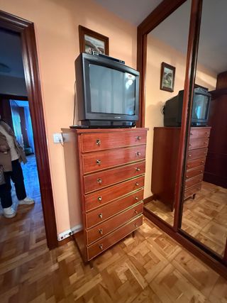 Mueble consola cajonera madera