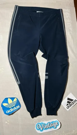 Chándal Adidas Challenger Gris y Azul Marino y2k