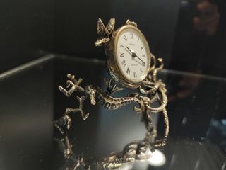 Portareloj y Reloj de Plata