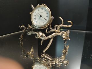 Portareloj y Reloj de Plata