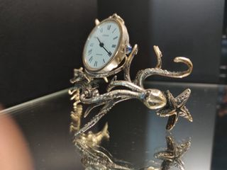 Portareloj y Reloj de Plata