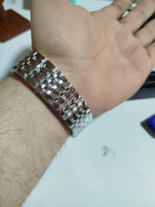 Reloj poedagar Speedmaster Azul 43mm