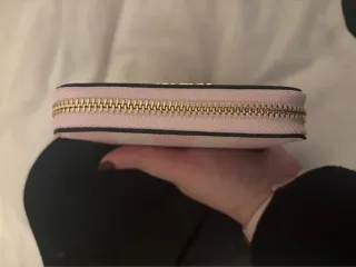 Cartera / Tarjetero Victoria's Secret Rayas Rosas