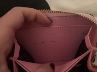 Cartera / Tarjetero Victoria's Secret Rayas Rosas