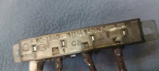 Selector eléctrico 3 posiciones + paro