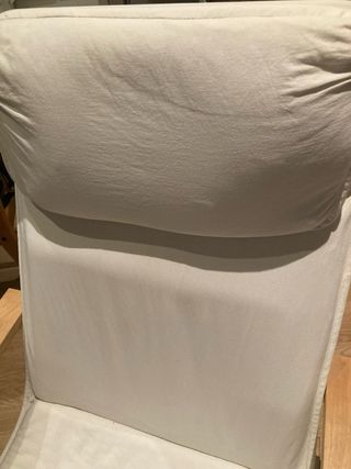 Hamaca IKEA blanca madera tipo POÄNG