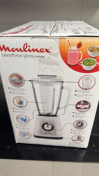 Batidora Moulinex Blendforce Glass 1.75L 800W