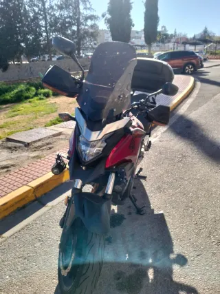 Honda CB500X Adventure Negra/Roja